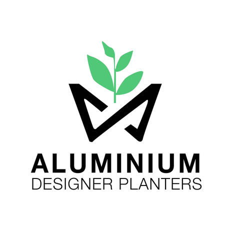 Aluminium Designer Planters Logo